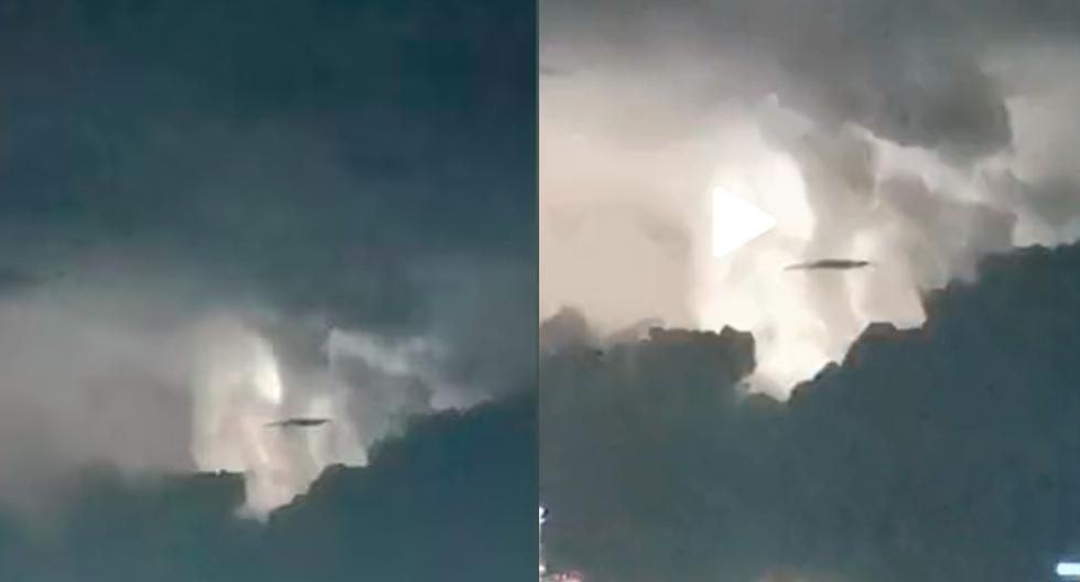 El video de un supuesto ovni durante una tormenta eléctrica en Puebla | VIRALES | MAG.