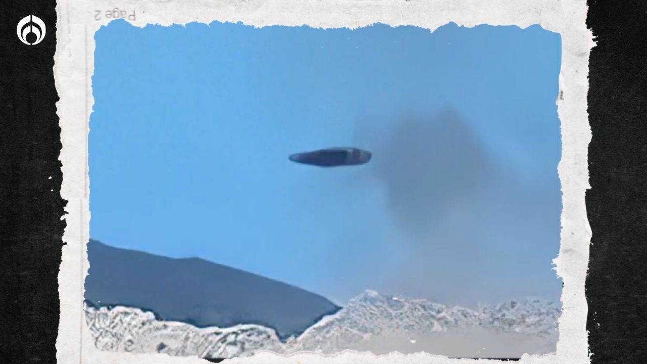 ¿OVNI en el Popocatépetl? Difunden FOTOS de misterioso objeto volador
